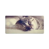 Tapis de Souris XXL - Regard de Chat Hypnotique - Édition Artistique