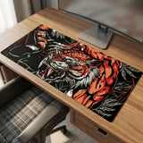 Tapis de Souris XXL - Tigre Rugissant | Édition Elite Gaming & Design