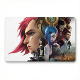 Tapis de Souris XXL Arcane - Édition Limitée League of Legends Jinx & Vi