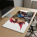 Tapis de Souris XXL Arcane - Édition Limitée League of Legends Jinx & Vi