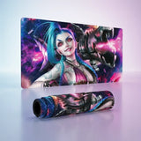 Tapis de Souris XXL Jinx - Édition Chaos Électrique | Performance Gaming
