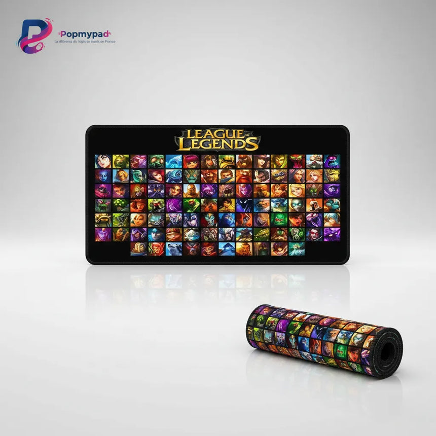 Tapis de Souris XXL League of Legends - Édition Grille des Champions Anthologie