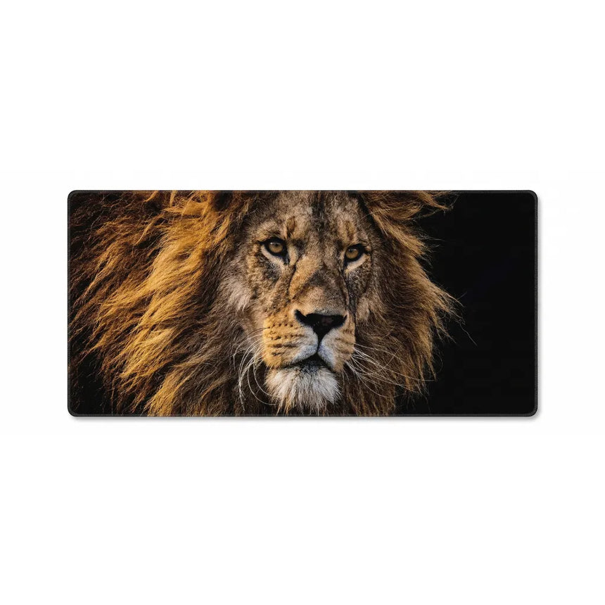 Tapis de Souris XXL Lion Majestueux — Édition Collector Gaming & Bureau