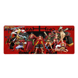 Tapis de Souris XXL One Piece Film Red Équipage & Shanks (900x400mm) - Victoire Esport - PopMyPad