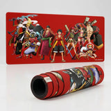 Tapis de Souris XXL One Piece Film Red Équipage & Shanks (900x400mm) - Victoire Esport - PopMyPad