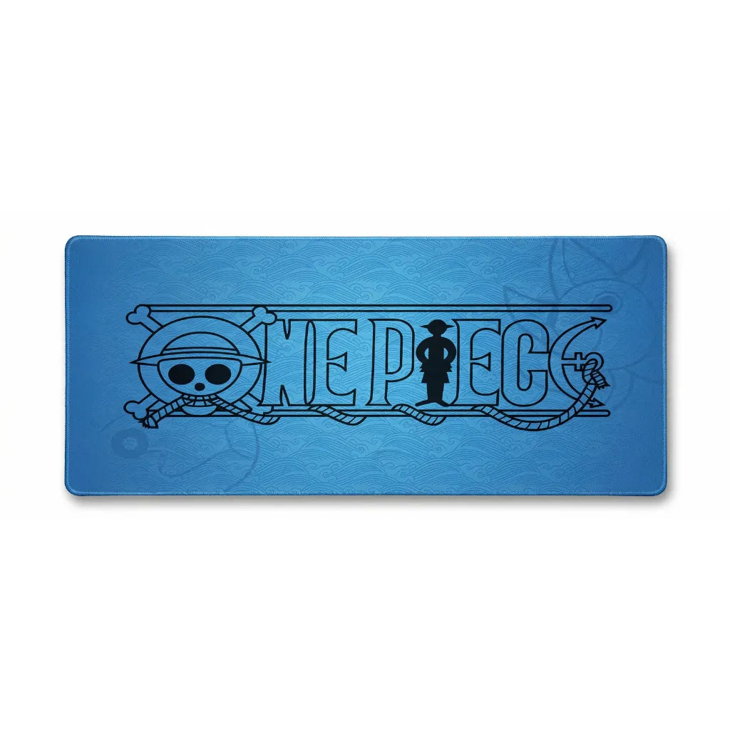 Tapis de Souris XXL One Piece Jolly Roger Luffy (900x400mm) - Précision Esport - PopMyPad