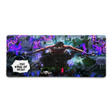 Tapis de Souris XXL One Piece Roronoa Zoro King of Hell (900x400mm) - Domination Totale - PopMyPad