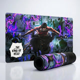 Tapis de Souris XXL One Piece Roronoa Zoro King of Hell (900x400mm) - Domination Totale - PopMyPad