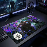 Tapis de Souris XXL One Piece Roronoa Zoro King of Hell (900x400mm) - Domination Totale - PopMyPad