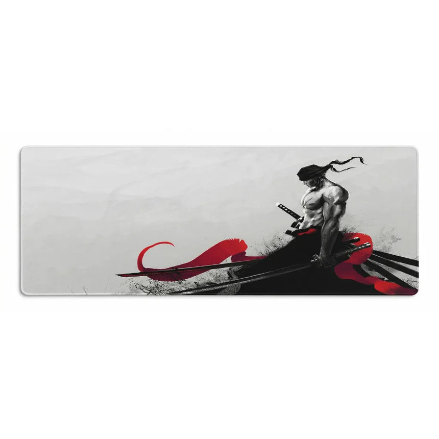 Tapis de Souris XXL One Piece Roronoa Zoro (900x400mm) - Glisse Ultime Esport - PopMyPad