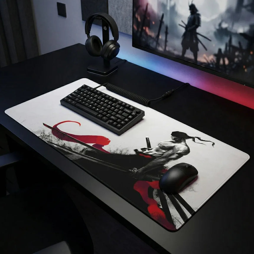 Tapis de Souris XXL One Piece Roronoa Zoro (900x400mm) - Glisse Ultime Esport - PopMyPad