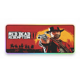 Tapis de Souris XXL RGB Red Dead Redemption II Arthur Morgan (900x400mm) - Gaming LED - PopMyPad