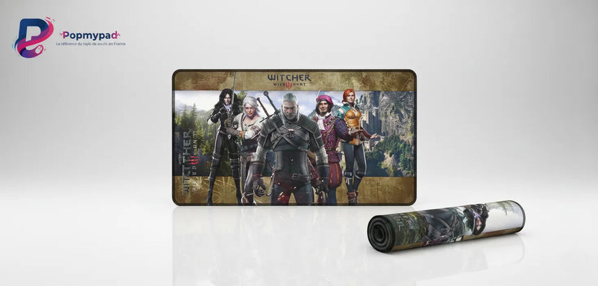 Tapis de Souris XXL The Witcher 3 - Édition Légendes du Continent
