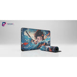 Tapis de souris Demon Slayer - Edition Souffle de l'Eau - Précision & Vitesse