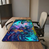 Tapis de souris Forêt de Champignons Fantastique - Design Onirique & XL