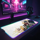 Tapis de souris Gamer RGB - Demon Slayer : L'Armée des Pourfendeurs (Édition Pillars)
