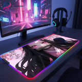 Tapis de souris Gamer RGB - Demon Slayer Nezuko Edition - Glisse Ultime