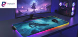 Tapis de souris Gamer RGB - World of Warcraft : Édition Le Roi Liche