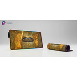 Tapis de souris Gamer RGB World of Warcraft - Édition Carte d'Azeroth XXL