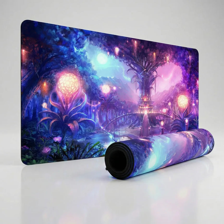 Tapis de souris Gamer XXL - Édition Sanctuaire de l'Arbre Magique