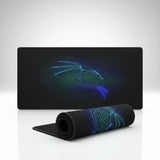 Tapis de souris Gaming - Dragon Cybernétique & Hexagones Néon