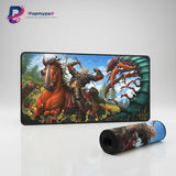 Tapis de souris Gaming - The Witcher : Le Combat Épique de Geralt de Riv