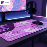 Tapis de souris Gaming CS:GO Edition Cyber-Manga & Sakura – Précision Ultime