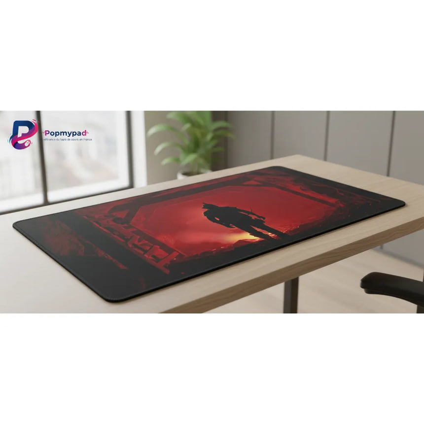 Tapis de souris Gaming Days Gone - Édition Apocalypse Rouge & Précision Ultime