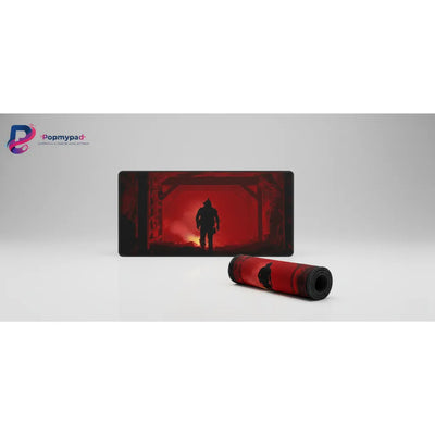 Tapis de souris Gaming Days Gone - Édition Apocalypse Rouge & Précision Ultime