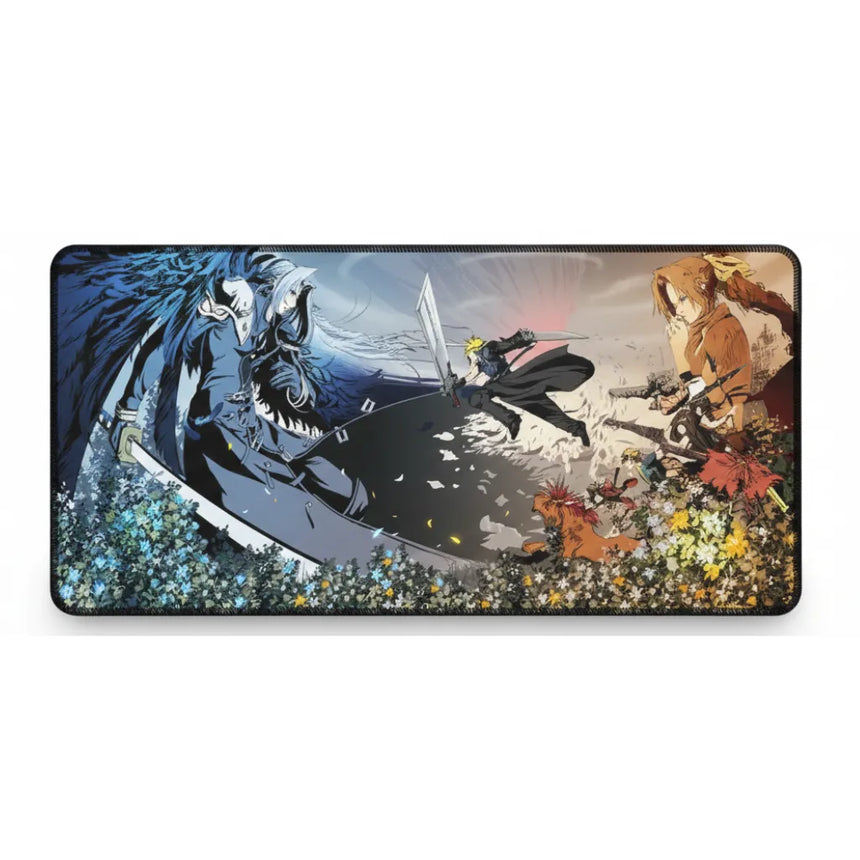 Tapis de souris Gaming Final Fantasy VII - Édition Duel du Destin (Cloud vs Sephiroth)
