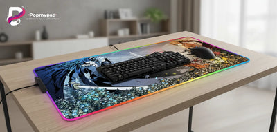 Tapis de souris Gaming Final Fantasy VII - Édition Duel du Destin (Cloud vs Sephiroth)