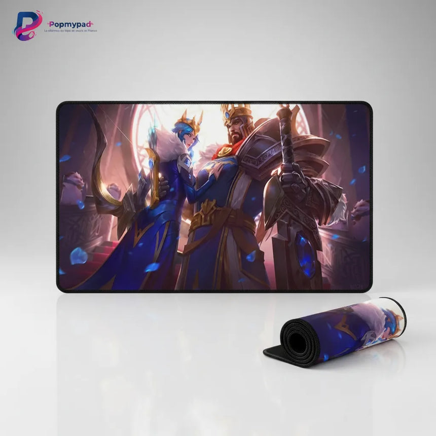 Tapis de souris Gaming Garen - League of Legends - Demacia Tactical Edition