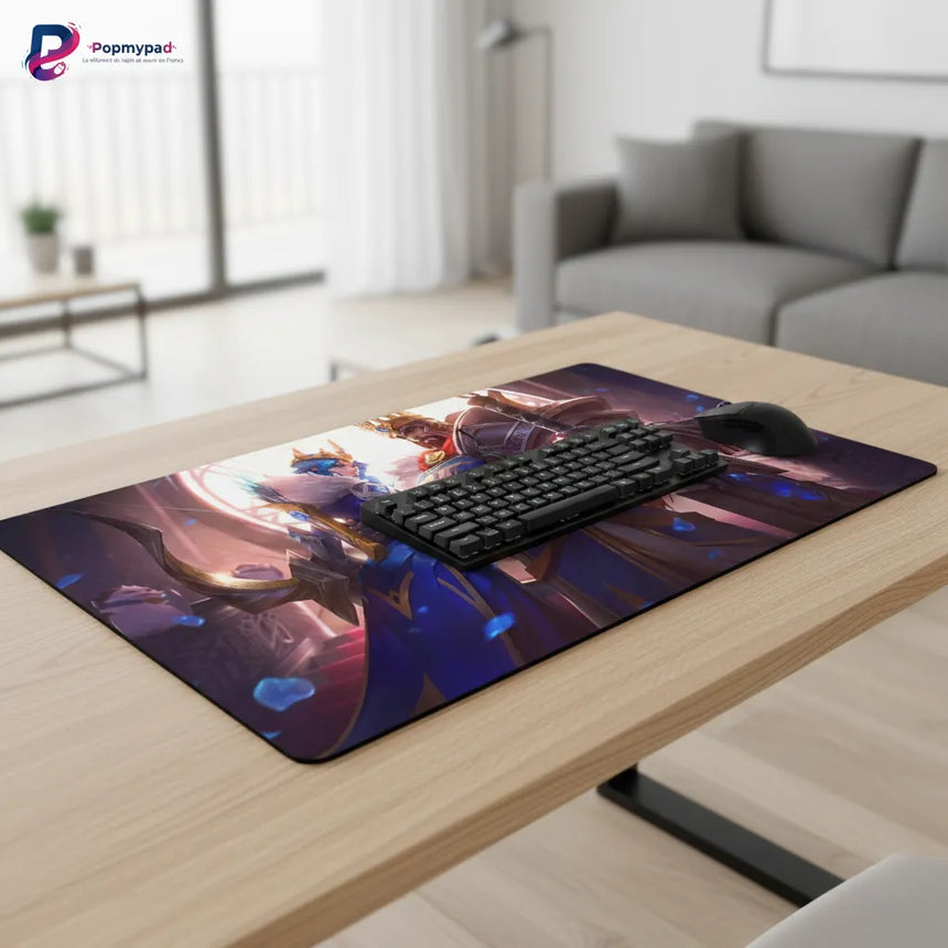 Tapis de souris Gaming Garen - League of Legends - Demacia Tactical Edition
