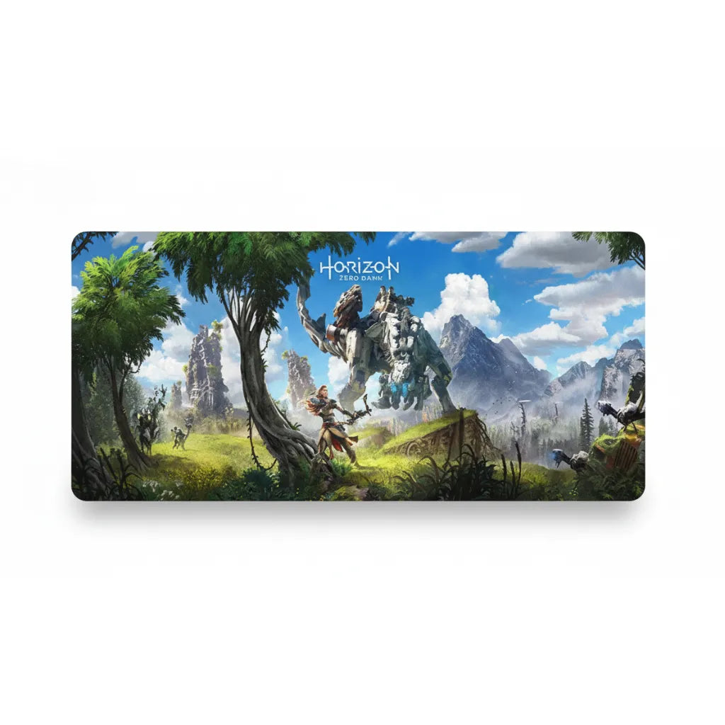 Tapis de souris Gaming Horizon Zero Dawn - Édition Grand-Cou & Aloy - Glisse Ultime
