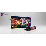 Tapis de souris Gaming LED Demon Slayer - L'Éveil des Piliers (Format XXL)