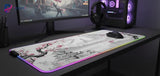 Tapis de souris Gaming RGB - Design Japonais Traditionnel Mont Fuji & Sakura
