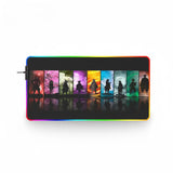 Tapis de souris Gaming RGB - Édition Piliers du Japon  Précision & Confort XXL