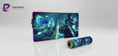 Tapis de souris Gaming RGB - Final Fantasy Edition Noctis  Précision & Immersion