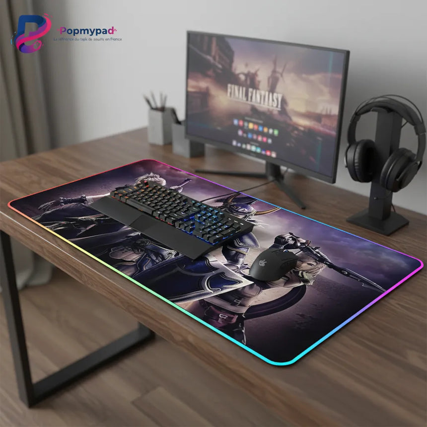 Tapis de souris Gaming RGB - Final Fantasy Legends Edition - Précision & Vitesse