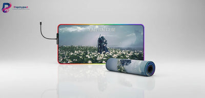 Tapis de souris Gaming RGB Final Fantasy XVI - Édition Valisthea : Précision & Glisse Ultime
