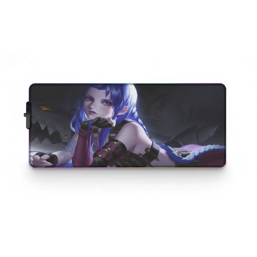 Tapis de souris Gaming RGB Jinx - League of Legends Edition Collector