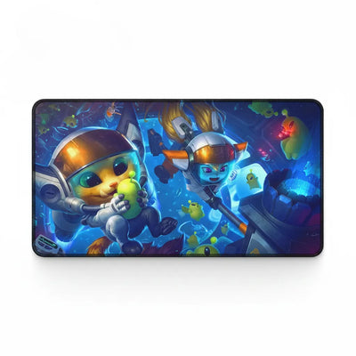 Tapis de souris Gaming Tactical HUD - L'atout Maître pour League of Legends