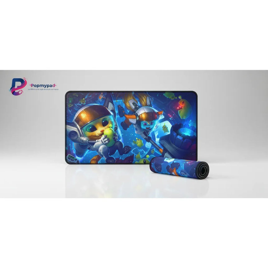 Tapis de souris Gaming Tactical HUD - L'atout Maître pour League of Legends