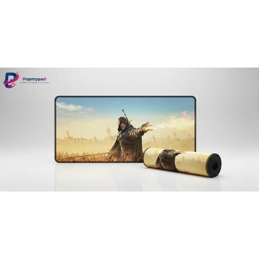 Tapis de souris Gaming The Witcher - Édition Collector Geralt de Riv