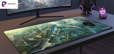 Tapis de souris Gaming The Witcher - Édition Novigrad | Glisse Ultime & Précision