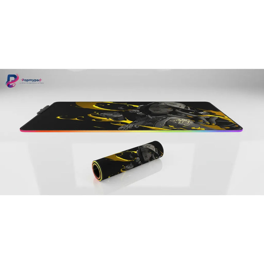 Tapis de souris Gaming Valorant Raze - Édition Limitée Blast Gold XXL RGB