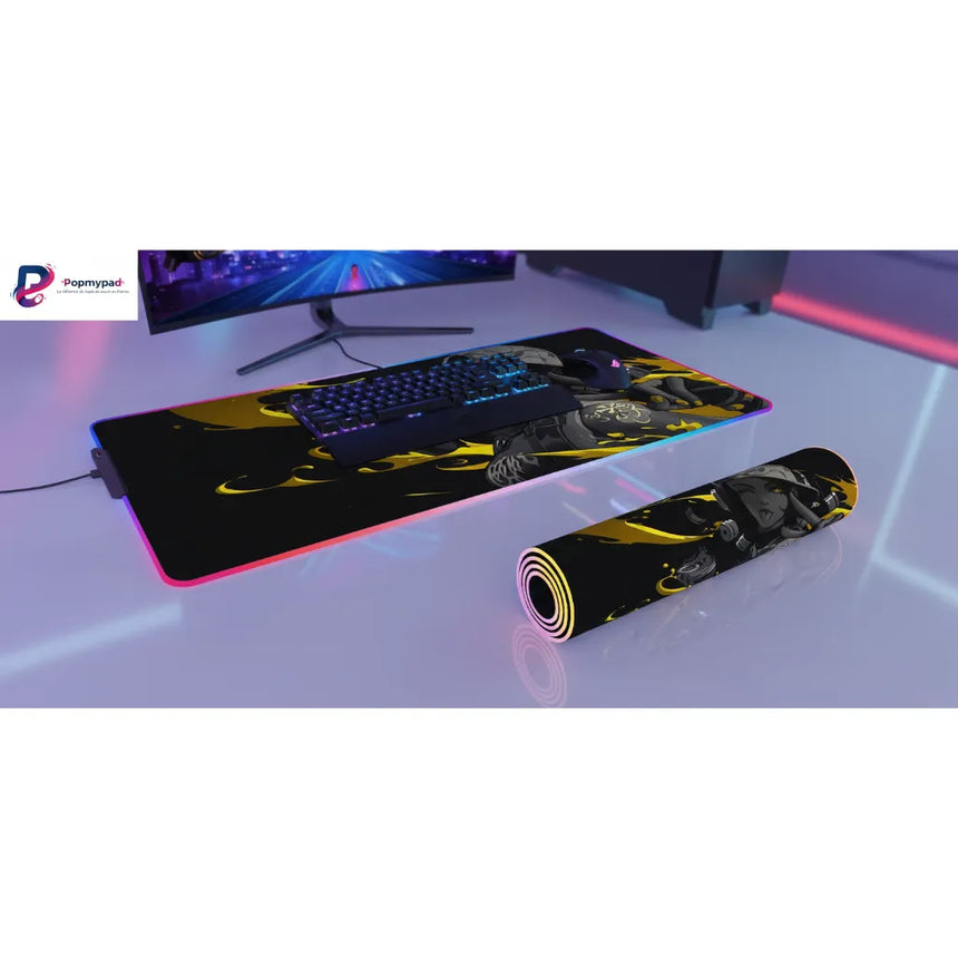 Tapis de souris Gaming Valorant Raze - Édition Limitée Blast Gold XXL RGB