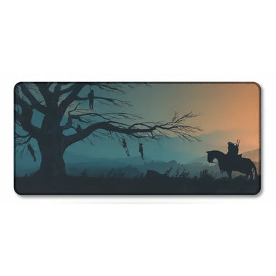 Tapis de souris Gaming XL - The Witcher : L'Arbre du Pendu