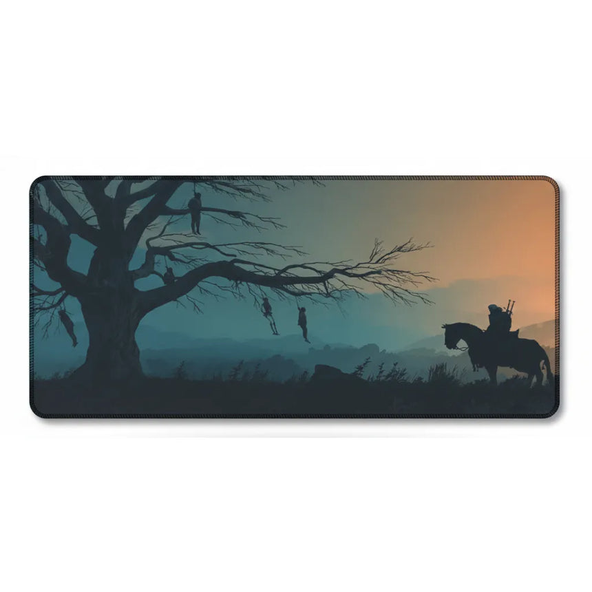 Tapis de souris Gaming XL - The Witcher : L'Arbre du Pendu