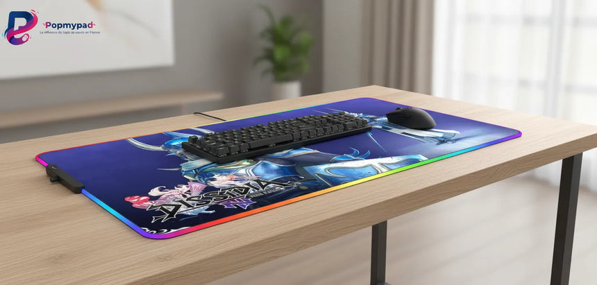 Tapis de souris Gaming XXL - Dissidia Final Fantasy NT  Warrior of Light Edition